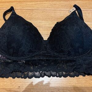 Victoria's Secret Black Lace Bralette